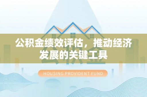 石排公积金绩效评估，推动经济发展的关键工具