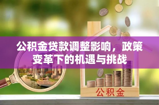 石排公积金贷款调整影响，政策变革下的机遇与挑战