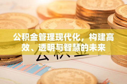 石排公积金管理现代化，构建高效、透明与智慧的未来