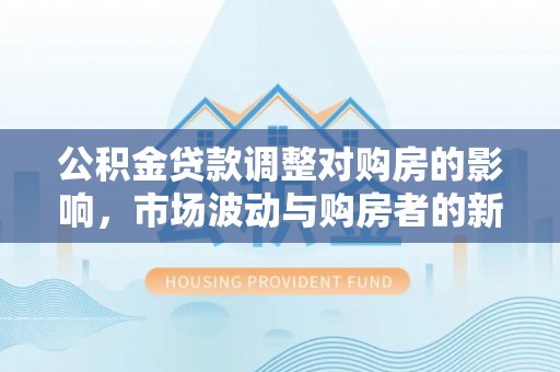 石排公积金贷款调整对购房的影响，市场波动与购房者的新选择
