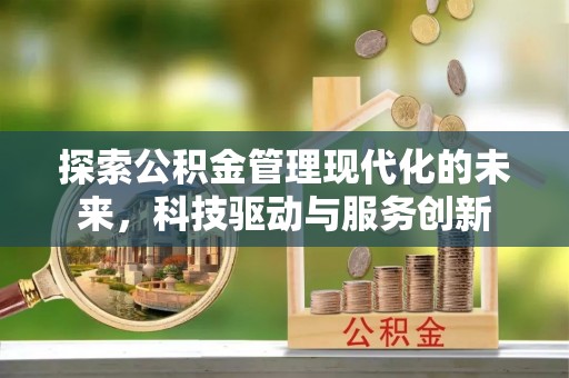石排探索公积金管理现代化的未来，科技驱动与服务创新
