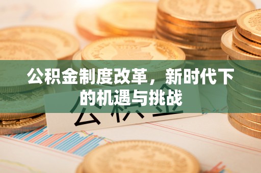 石排公积金制度改革，新时代下的机遇与挑战