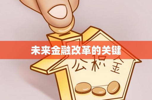 石排未来金融改革的关键