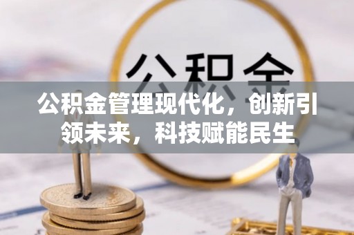 石排公积金管理现代化，创新引领未来，科技赋能民生