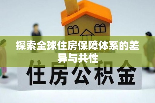石排探索全球住房保障体系的差异与共性