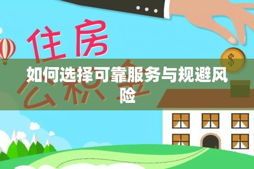 石排如何选择可靠服务与规避风险
