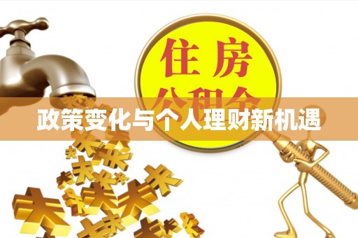 石排政策变化与个人理财新机遇